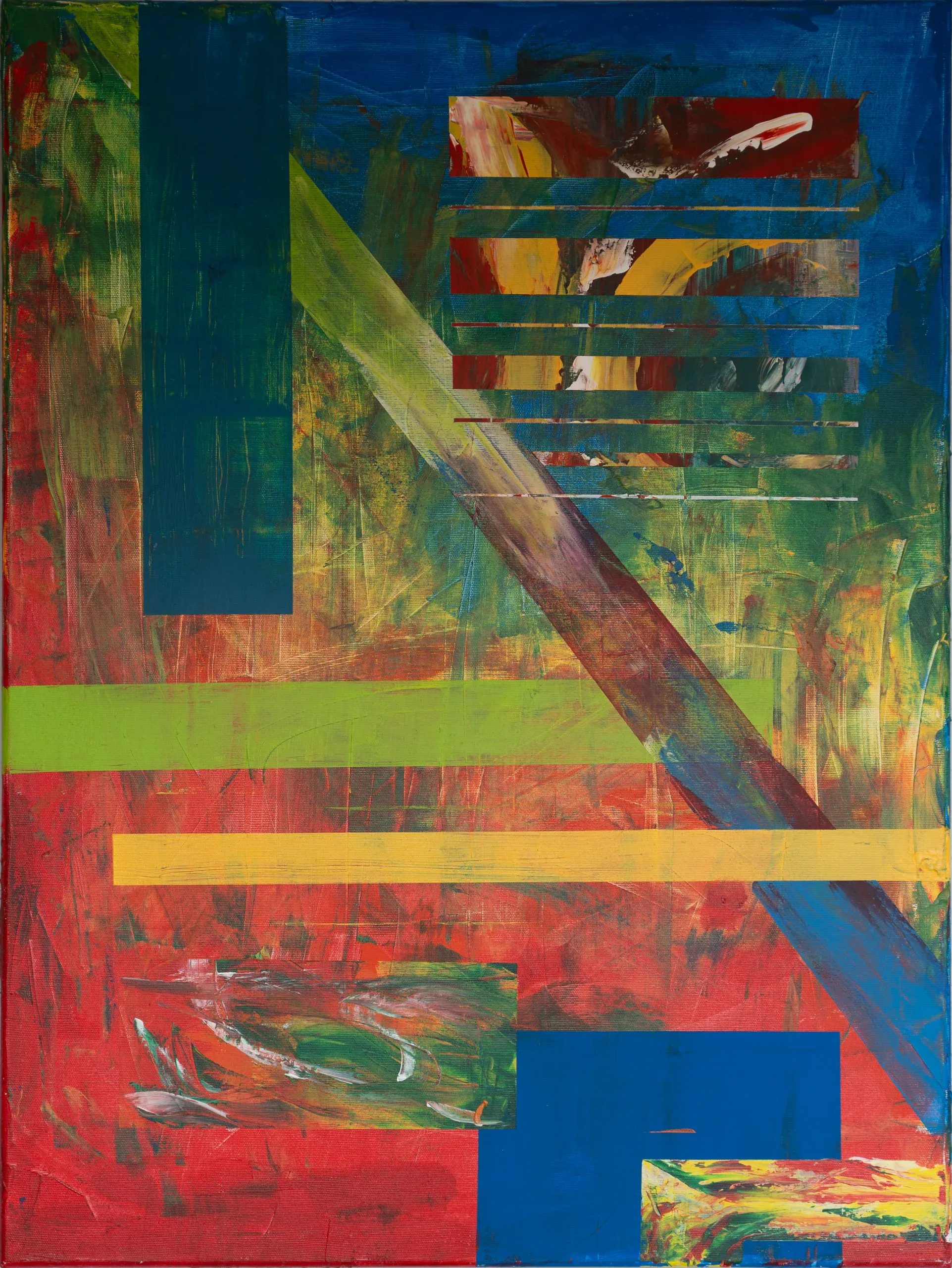 Durchblick, Acryl auf Leinwand, 60 × 80 cm