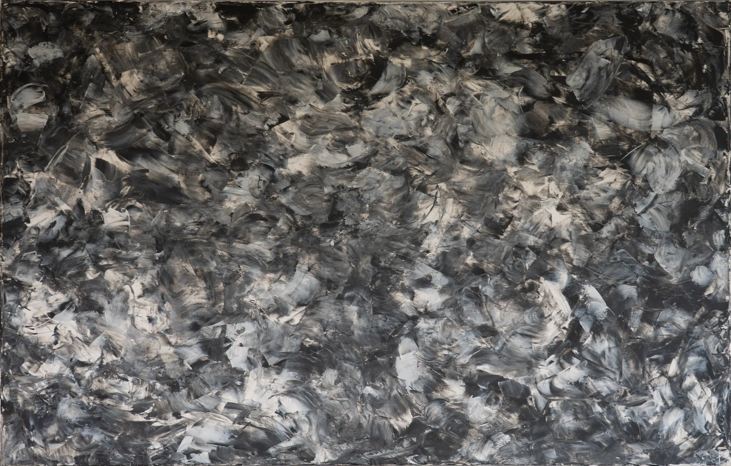 Muster, Acryl auf Leinwand, 100 × 70 cm