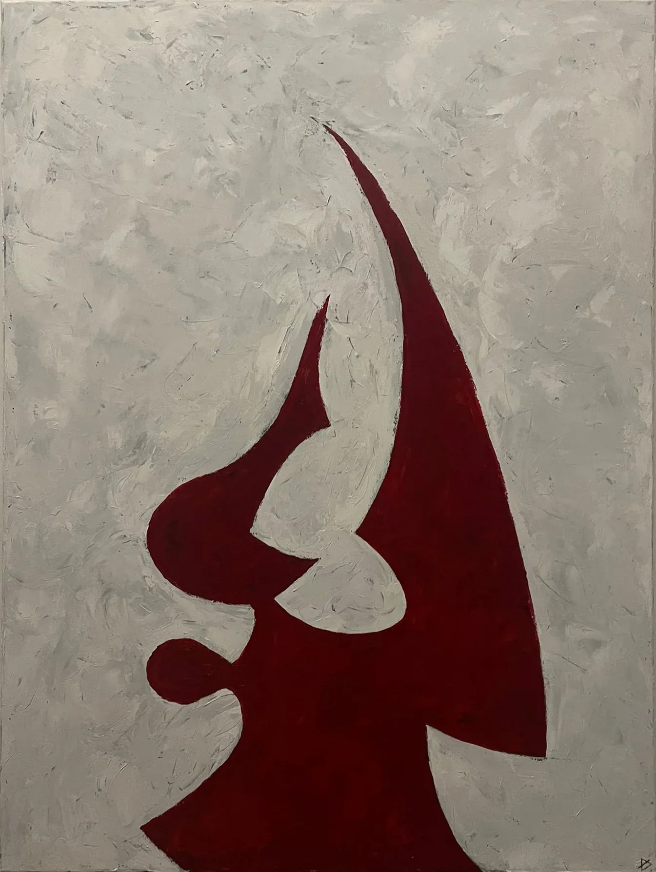 Unverkennlich, Acryl auf Leinwand, 90 × 120 cm